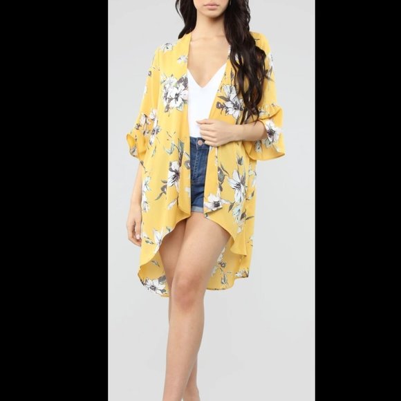 Floral Kimono - Picture 2 of 3